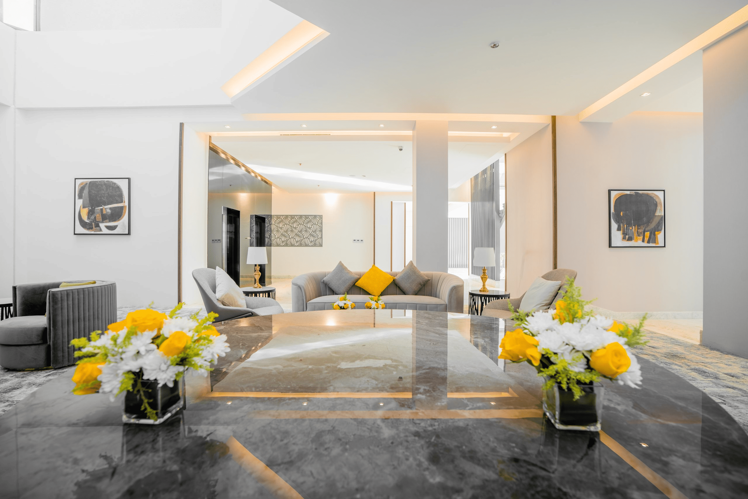 Furnished apartments for rent in Riyadh at Mena House residential compound